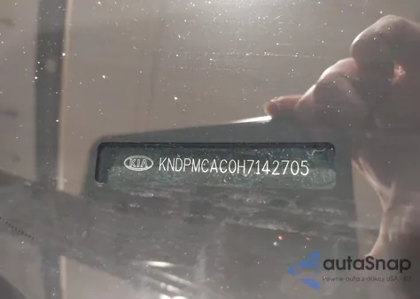 2017 Kia Sportage Lx из США, поврежденный, VIN KNDPMCAC0H7142705